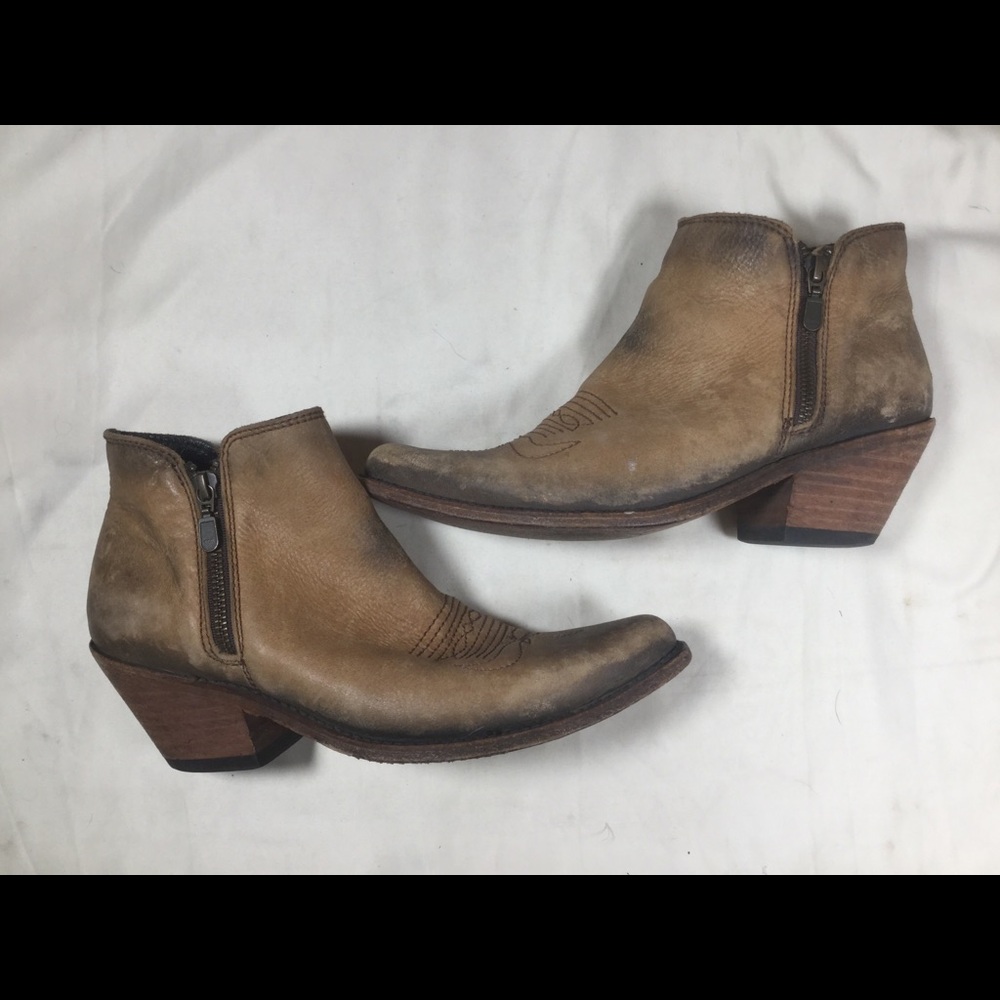 Liberty Black Antique Vegas Ankle Boots - 8 - Picture 6 of 14